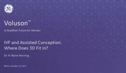 2019 ISUOG - IVF and Assisted Conception. Where Does 3D Fit in? (Dr. Raine-Fenning)