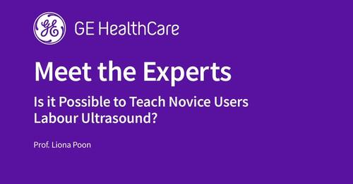 Is it Possible to Teach Novice Users Labour Ultrasound? - Prof. Liona Poon